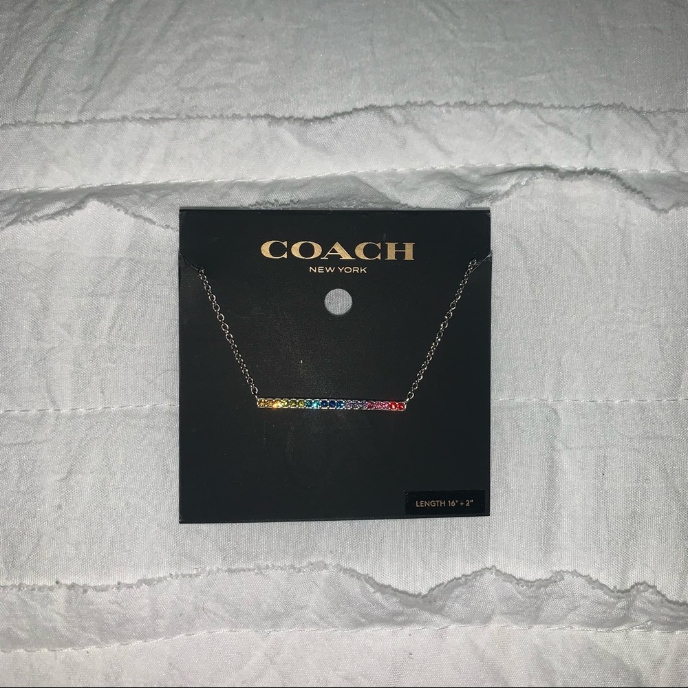 Coach Necklace 💜